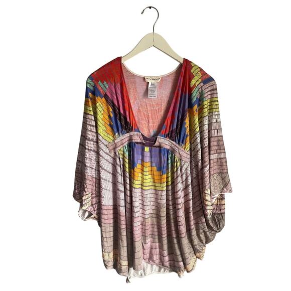 Mara Hoffman Other - Mara Hoffman Swim Cover Up One size Boho Maximalist 48" Wide Vacation Resort